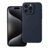 SILICONE MAG COVER tok, kompatibilis a MagSafe-dal az IPHONE 15 Pro Max számára, kék titán