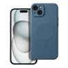 SILICONE MAG COVER tok, kompatibilis a MagSafe-dal az IPHONE 15 Plus-hoz, kék