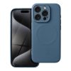 SILICONE MAG COVER tok, kompatibilis a MagSafe-fel az IPHONE 15 Pro kék színben