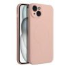 SILICONE MAG COVER tok, kompatibilis a MagSafe-fel az IPHONE 15 Plus-hoz, rózsaszín