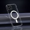 CLEAR MAG COVER tok kameravédelemmel, kompatibilis a MagSafe-fel iPhone 15 Plus-hoz, áttetsző