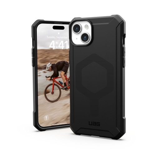 UAG Urban Armor Gear tok ESSENTIAL kompatibilis a MagSafe-fel az IPHONE 15 Plus-hoz fekete