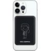 KARL LAGERFELD powerbank 5000 mAh vezeték nélküli töltéssel kompatibilis MagSafe 15W KLPBM5KIOTTGK fekete
