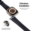 DUX DUCIS strap YS valódi bőr Apple Watch 38 / 40 / 41 mm kék