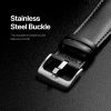 DUX DUCIS strap YS valódi bőr Apple Watch 42 / 44 / 45 / 49 mm fekete