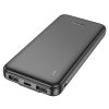 Powerbank Hoco 10000 mAh 2A with built-in cables USB C + Lightning J118 black