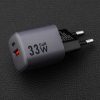 CELL F-ENERGY GaN VT-31 utazó töltő Type C + USB A PD QC4.0 3A 33W szürke