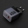 CELL F-ENERGY GaN VT-39 travel Töltő Type C + USB A PD QC4.0 4A 45W szürke