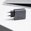 CELL F-ENERGY GaN VT-42B travel Töltő 2 x Type C + USB A PD QC4.0 4A 65W szürke