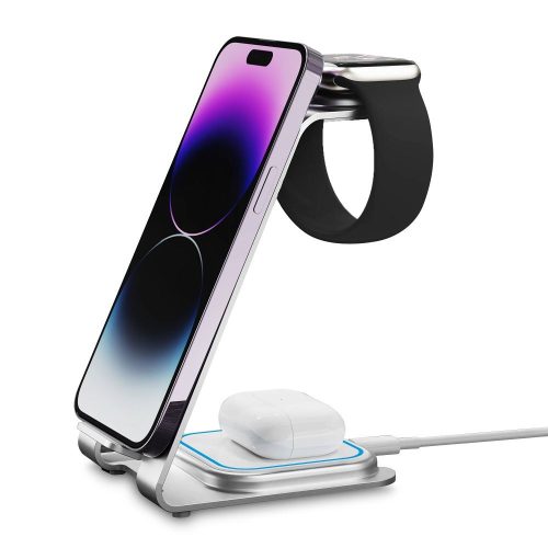 vezetéknélküli Töltő Stand X-ONE 3in1 22W
