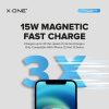 <product>Magnetic vezetéknélküli Töltő Stand X-ONE kompatibilis a MagSafe 15W-tal</product>
