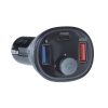 ART transmiter FM bluetooth 5.0 + USB A QC3.0 + Typ C (összesen 30W) FM-73 fekete