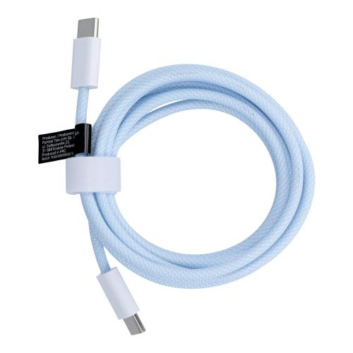 Cable Type C to Type C PD QC3.0 3A 60W C263 1,5 m kék