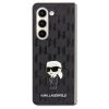 OKARL LAGERFELD case for SAMSUNG Z Fold 5 KLHCZFD5SAPKINPK (Saffiano Mono IK PIN) black