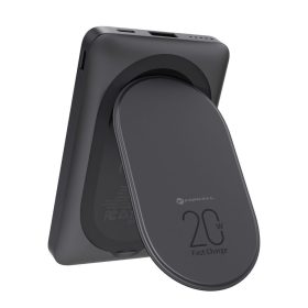   Powerbank compatible with MagSafe Forcell F-Energy MagStand F10K2 QC3.0 PD 5A 20W 10000 mAh black