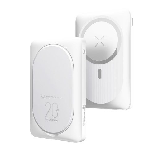 CELL F-ENERGY F10K2 MagStand powerbank kompatibilis MagSafe PD QC3.0 5A 20W 10000 mAh fehér
