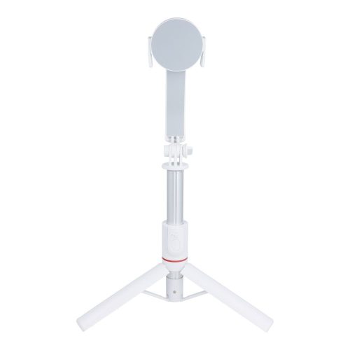 Selfie stick vezeték nélküli távirányítóval és MagSafe kompatibilis állvánnyal SSTR-C09 fehér