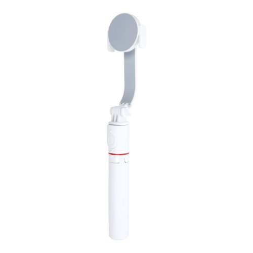 Selfie stick vezeték nélküli távirányítóval és MagSafe kompatibilis állvánnyal SSTR-C09 fehér