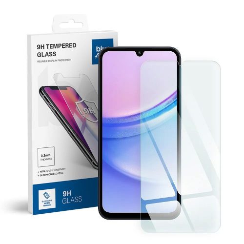 Edzett üveg kék Star - SAMSUNG Galaxy A15 5G