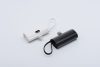 CELL F-ENERGY Power Plug F5K3 powerbank beépített Lightning csatlakozóval PD 20W 5000 mAh fekete