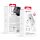 CELL F-ENERGY Power Plug F5K3 powerbank beépített Lightning csatlakozóval PD 20W 5000 mAh fehér
