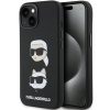 KARL LAGERFELD tok az IPHONE 15 Plus-hoz KLHCP15MSDHKCNK (Szilikon KC) fekete
