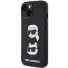 KARL LAGERFELD tok az IPHONE 15 Plus-hoz KLHCP15MSDHKCNK (Szilikon KC) fekete