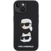 KARL LAGERFELD tok az IPHONE 15 Plus-hoz KLHCP15MSDHKCNK (Szilikon KC) fekete