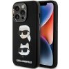 KARL LAGERFELD tok az IPHONE 15 Pro Max-hoz KLHCP15XSDHKCNK (Szilikon KC) fekete