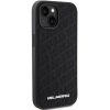 KARL LAGERFELD tok az IPHONE 15-höz KLHCP15SPQKPMK (Steppelt Mintázat) fekete