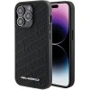KARL LAGERFELD tok IPHONE 15 Pro Max-hoz KLHCP15XPQKPMK (Quilted Pattern) fekete