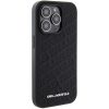 KARL LAGERFELD tok IPHONE 15 Pro Max-hoz KLHCP15XPQKPMK (Quilted Pattern) fekete