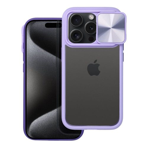 SLIDER tok IPHONE XR-hez lila