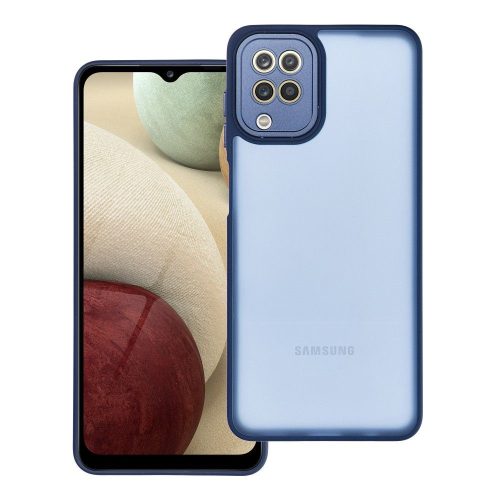 VARIETE tok SAMSUNG A12 / M12 készülékhez, sötétkék