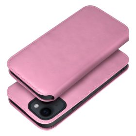   DUAL POCKET Book tok SAMSUNG A25 5G készülékhez, világos rózsaszín