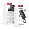 CELL F-ENERGY Power Plug F5K3 powerbank beépített Type C csatlakozóval PD 20W 5000 mAh fekete