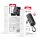 CELL F-ENERGY Power Plug F5K3 powerbank beépített Type C csatlakozóval PD 20W 5000 mAh fekete