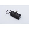 CELL F-ENERGY Power Plug F5K3 powerbank beépített Type C csatlakozóval PD 20W 5000 mAh fekete