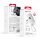 CELL F-ENERGY Power Plug F5K3 powerbank beépített Type C PD 20W csatlakozóval, 5000 mAh fehér