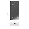 CELL F-ENERGY Power Plug F5K3 powerbank beépített Type C PD 20W csatlakozóval, 5000 mAh fehér