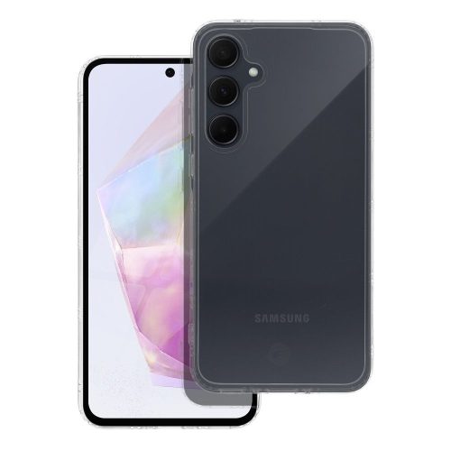 CELL F-PROTECT Hosszú élettartamú vékony tok SAMSUNG A35 készülékhez, átlátszó