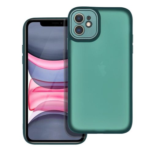 VARIETE tok IPHONE 11-hez sötétzöld színben