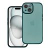 VARIETE tok IPHONE 15-hez sötétzöld