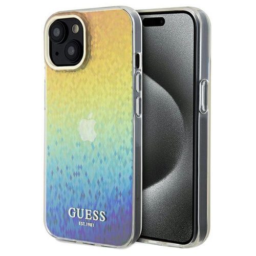 GUESS tok az IPHONE 14-hez GUHCP14SHDECMI (IML Faceted Mirror / disco iridescent) többszínű