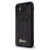 GUESS tok IPHONE 11-hez GUHCN61PSFDGSK (Sequin Script Metal) fekete
