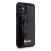 GUESS tok IPHONE 11-hez GUHCN61PSFDGSK (Sequin Script Metal) fekete