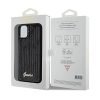 GUESS tok IPHONE 11-hez GUHCN61PSFDGSK (Sequin Script Metal) fekete