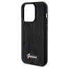 GUESS tok az IPHONE 14 Pro-hoz GUHCP14LPSFDGSK (Sequin Script Metal) fekete