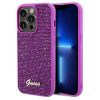 GUESS tok az IPHONE 14 Pro készülékhez GUHCP14LPMSDGSF (Disco Script Metal) fuchsiaz