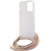 GUESS tok az IPHONE 15 Pro-hoz GUHCP15LHC4SEP (Crossbody Cord 4G Print) rózsaszín
